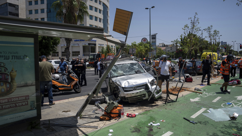 Η Χαμάς ανέλαβε την ευθύνη της επίθεσης με αυτοκίνητο στο Τελ Αβίβ